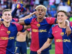 Insiden Dibalik Perayaan Barcelona Rengkuh Gelar LaLiga ke-28